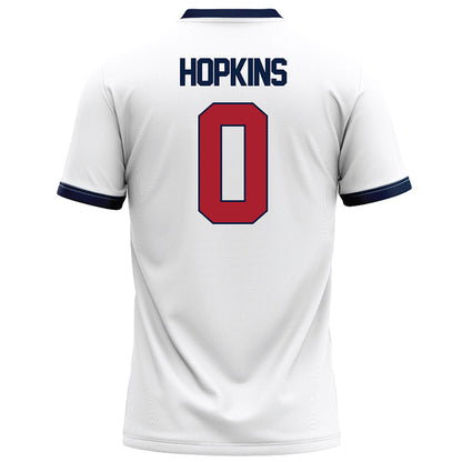 Liberty - NCAA Football : D-Icey Hopkins - White Football Jersey-1