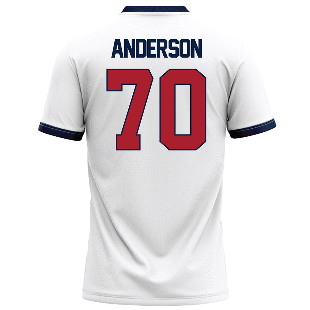 Liberty - NCAA Football : Austin Anderson - White Football Jersey-1