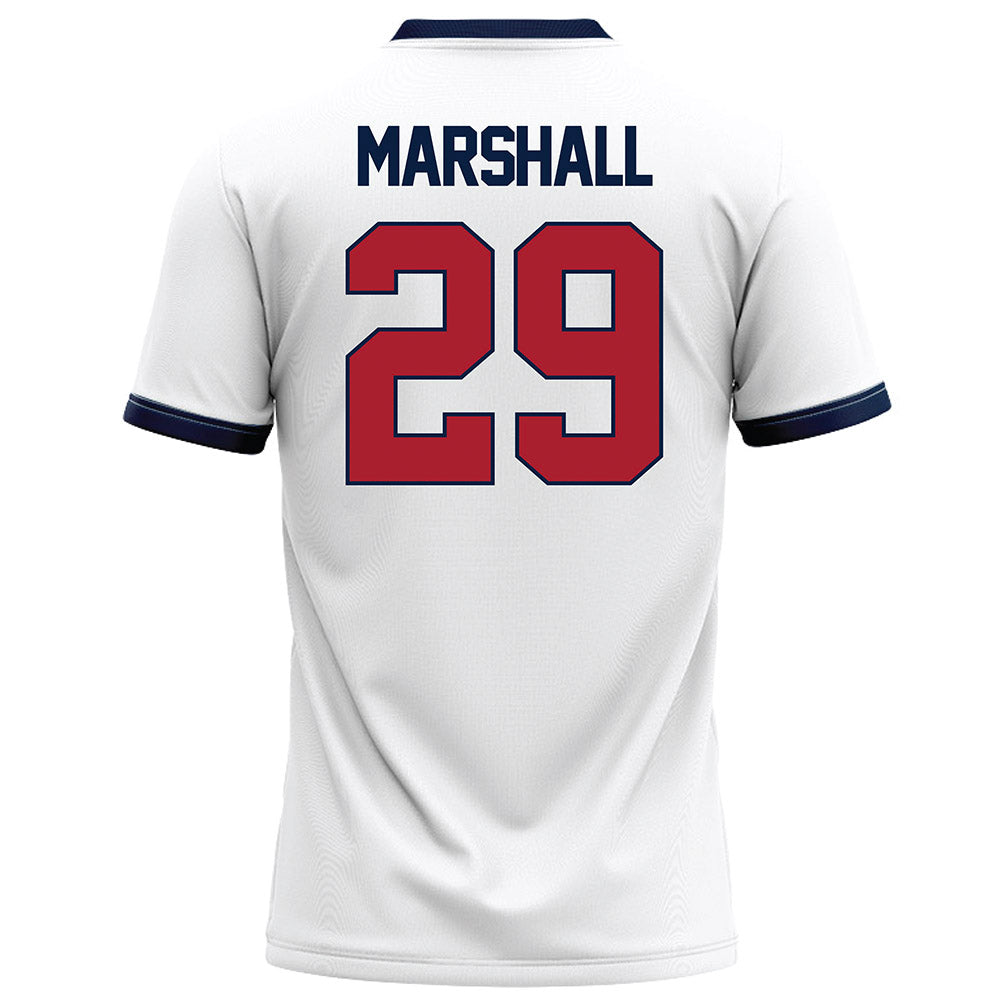 Liberty - NCAA Football : Justin Marshall - White Football Jersey-1