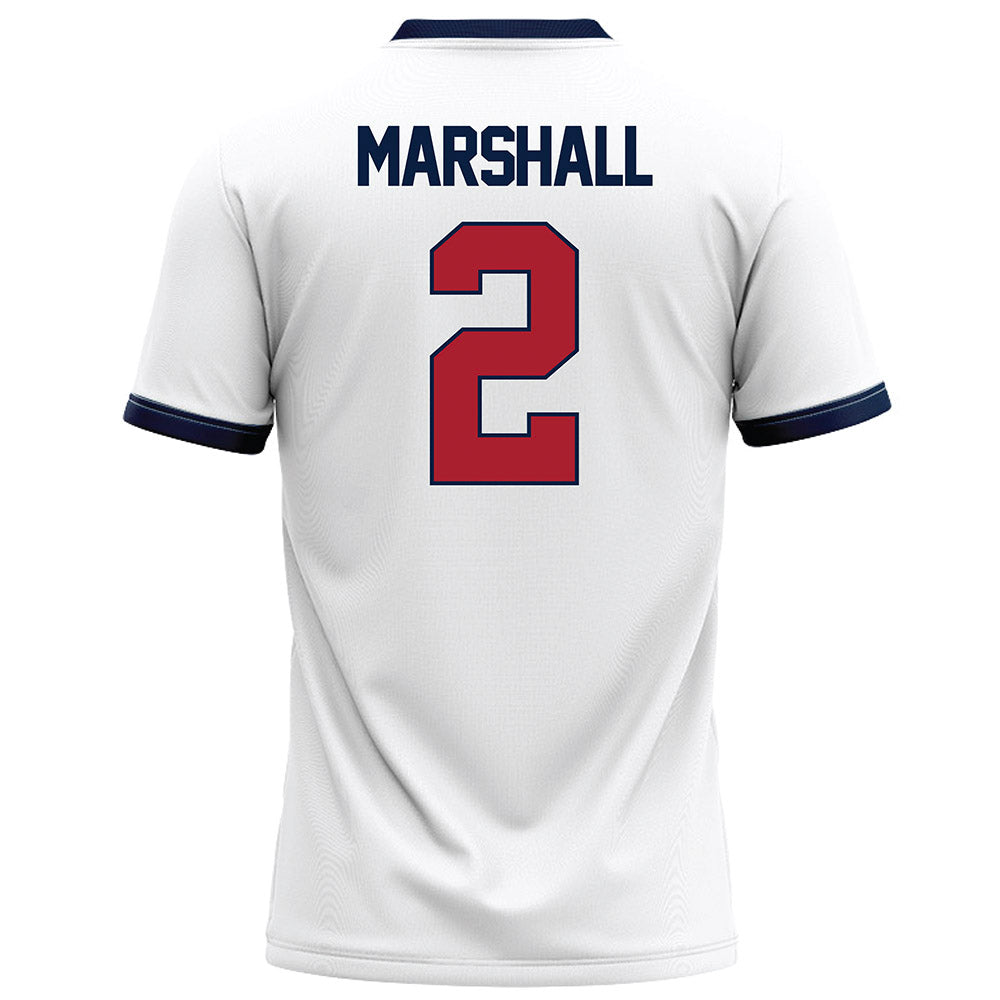 Liberty - NCAA Football : Jiquavious Marshall - White Football Jersey-1