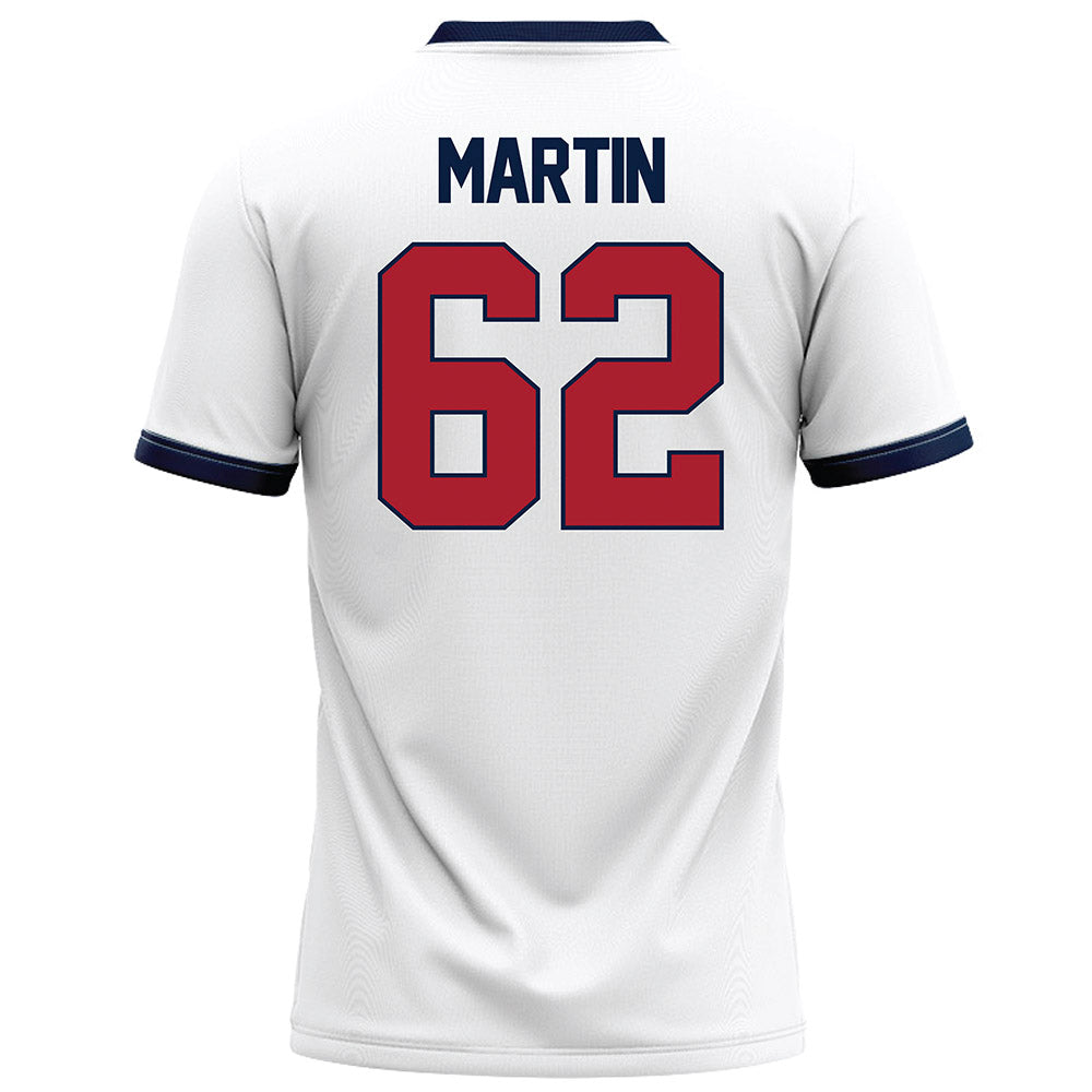 Liberty - NCAA Football : Blake Martin - White Football Jersey-1