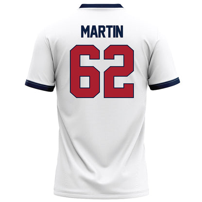 Liberty - NCAA Football : Blake Martin - White Football Jersey-1