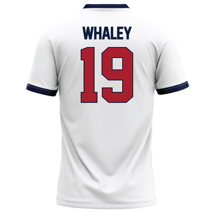 Liberty - NCAA Football : Jayden Whaley - White Football Jersey-1