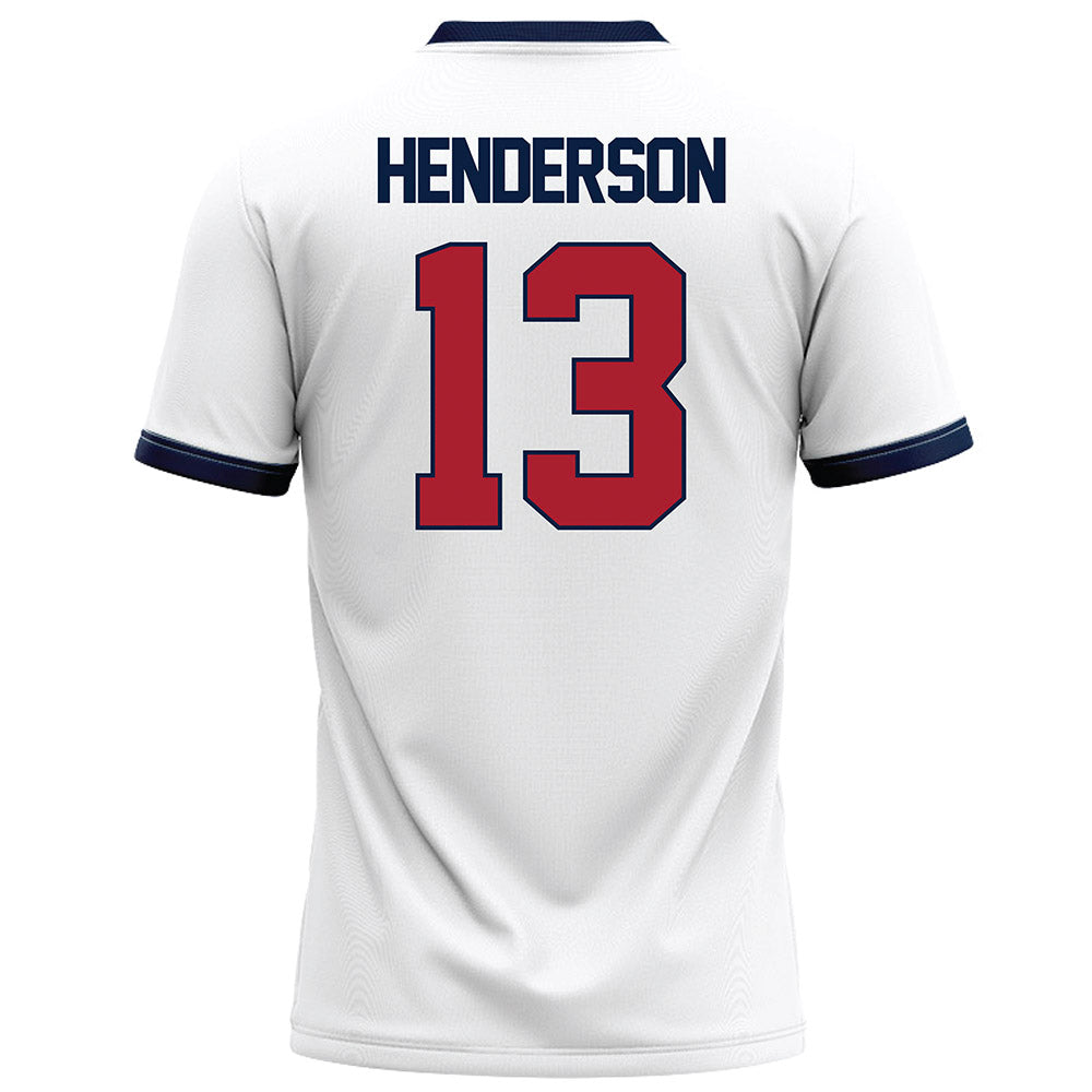 Liberty - NCAA Football : Jaylen Henderson - White Football Jersey-1