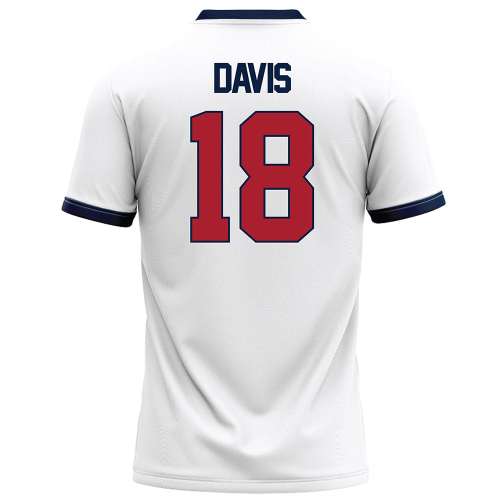 Liberty - NCAA Football : Jachin Davis - White Football Jersey-1