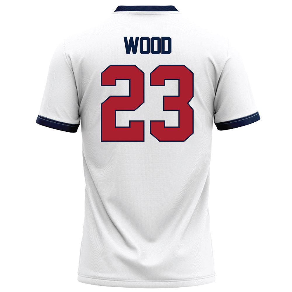 Liberty - NCAA Football : Cameron Wood - White Football Jersey-1