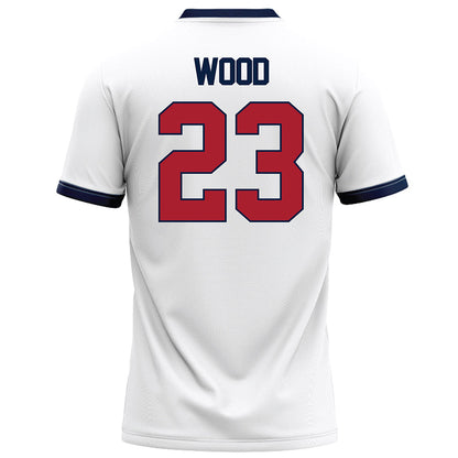 Liberty - NCAA Football : Cameron Wood - White Football Jersey-1