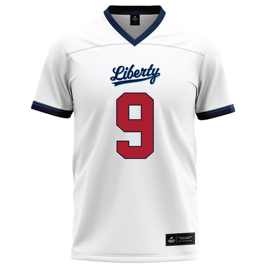 Liberty - NCAA Football : Bryce Randolph - White Football Jersey-0