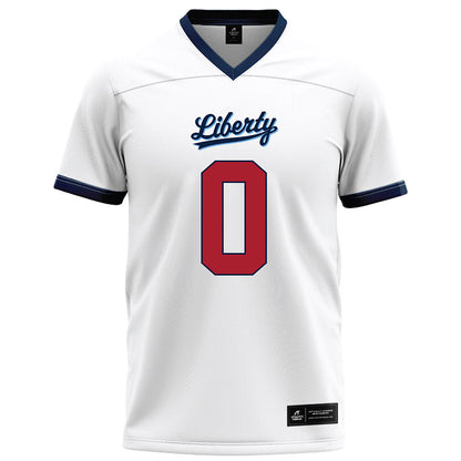 Liberty - NCAA Football : D-Icey Hopkins - White Football Jersey-0