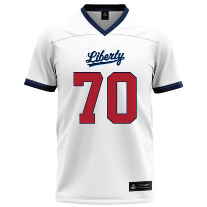Liberty - NCAA Football : Austin Anderson - White Football Jersey-0