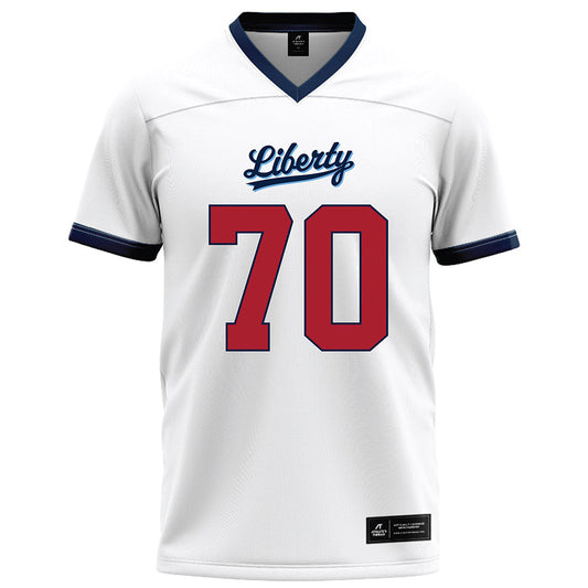Liberty - NCAA Football : Austin Anderson - White Football Jersey-0