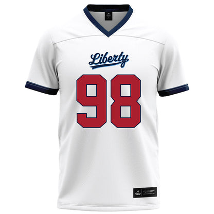 Liberty - NCAA Football : Austin Tremblay - White Football Jersey-0