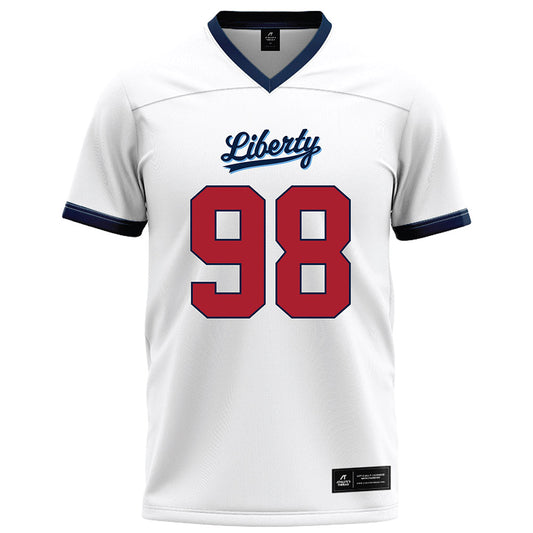 Liberty - NCAA Football : Austin Tremblay - White Football Jersey-0