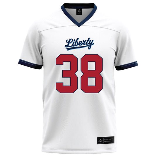 Liberty - NCAA Football : Tre Lawing - White Football Jersey-0