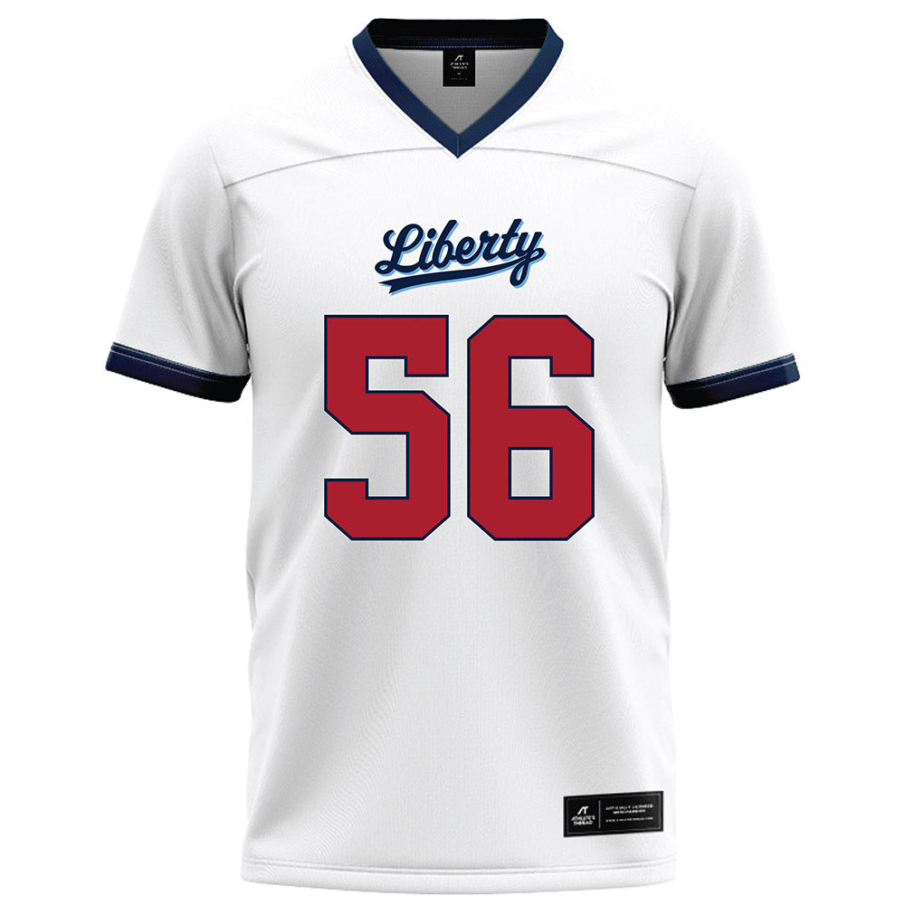 Liberty - NCAA Football : Christian Williams - White Football Jersey-0