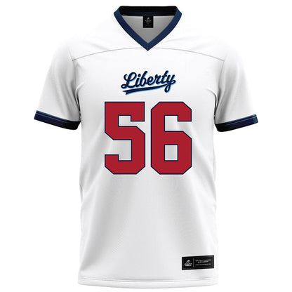 Liberty - NCAA Football : Christian Williams - White Football Jersey-0