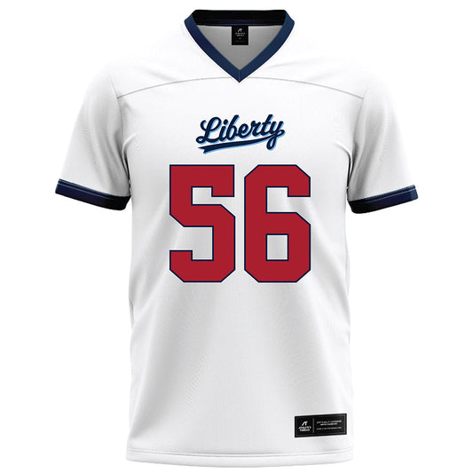 Liberty - NCAA Football : Christian Williams - White Football Jersey-0