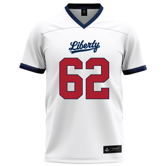 Liberty - NCAA Football : Blake Martin - White Football Jersey-0