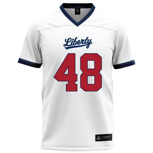 Liberty - NCAA Football : Caleb Ryan - White Football Jersey