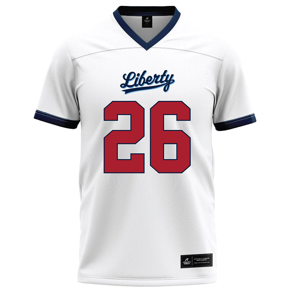 Liberty - NCAA Football : Jaylin Belford - White Football Jersey-0