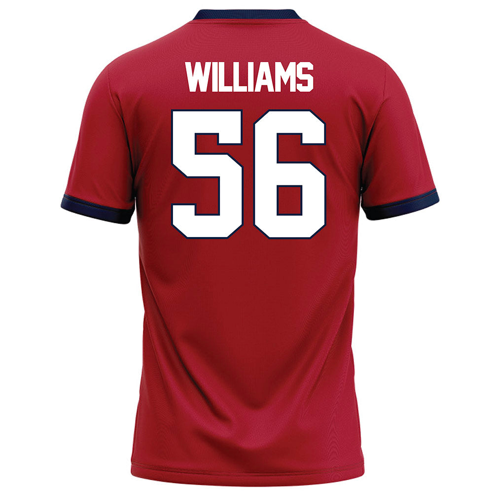 Liberty - NCAA Football : Christian Williams - Red Football Jersey-1