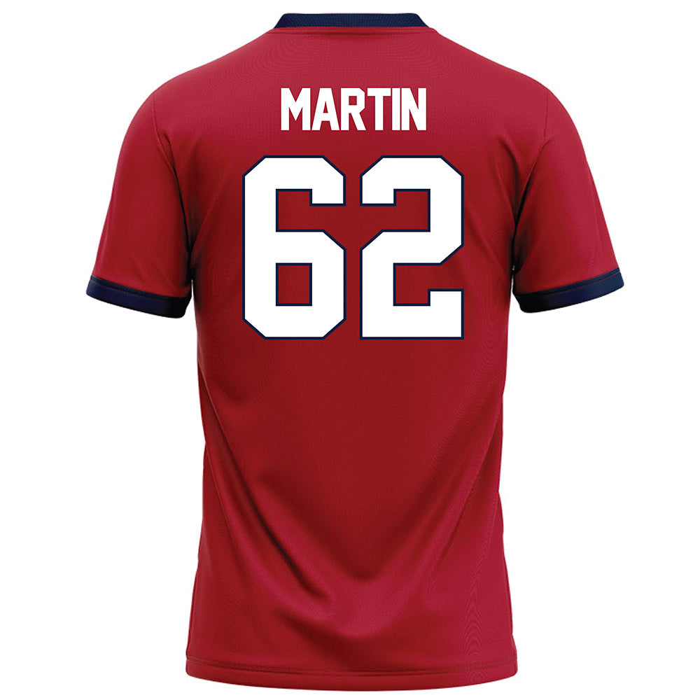 Liberty - NCAA Football : Blake Martin - Red Football Jersey-1