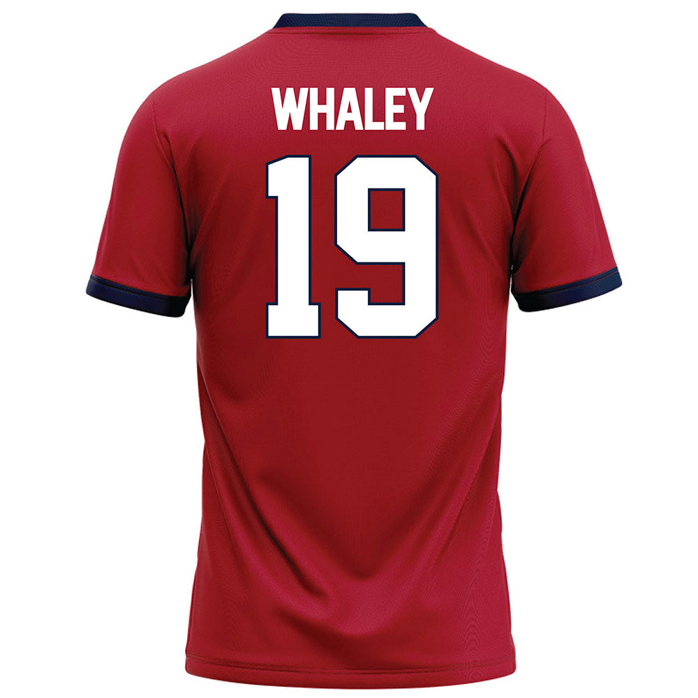 Liberty - NCAA Football : Jayden Whaley - Red Football Jersey-1