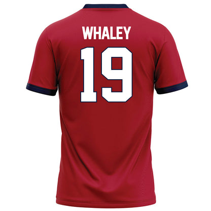 Liberty - NCAA Football : Jayden Whaley - Red Football Jersey-1