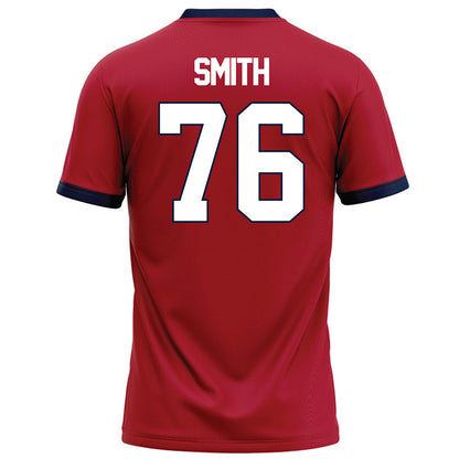 Liberty - NCAA Football : Gabe Smith - Red Football Jersey-1