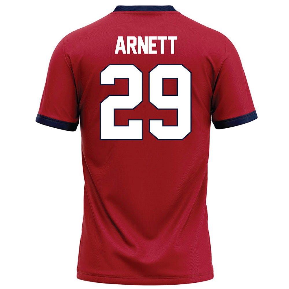 Liberty - NCAA Football : Tony Arnett - Red Football Jersey-1