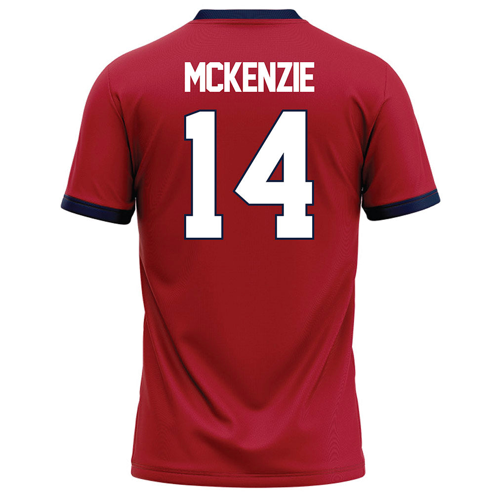 Liberty - NCAA Football : Elijah McKenzie - Red Football Jersey-1