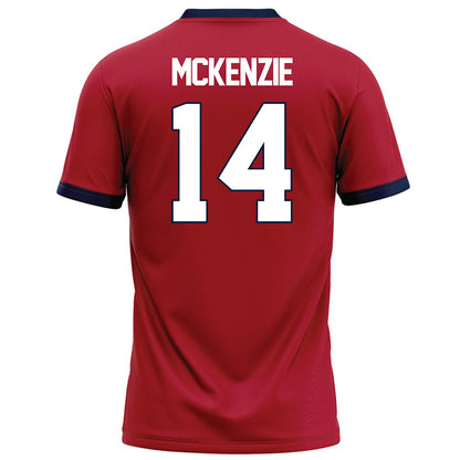 Liberty - NCAA Football : Elijah McKenzie - Red Football Jersey-1