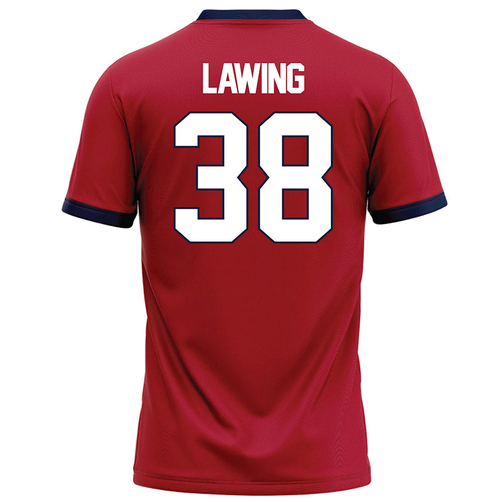 Liberty - NCAA Football : Tre Lawing - Red Football Jersey-1