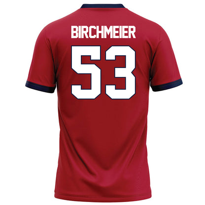 Liberty - NCAA Football : Alex Birchmeier - Red Football Jersey-1