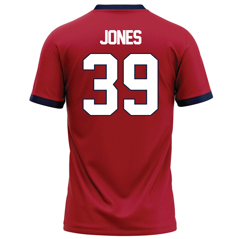 Liberty - NCAA Football : Carson Jones - Red Football Jersey-1