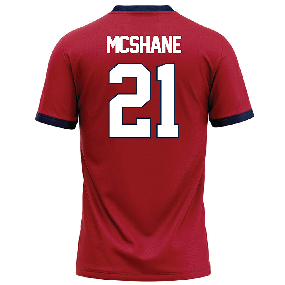 Liberty - NCAA Football : Ashton McShane - Red Football Jersey-1