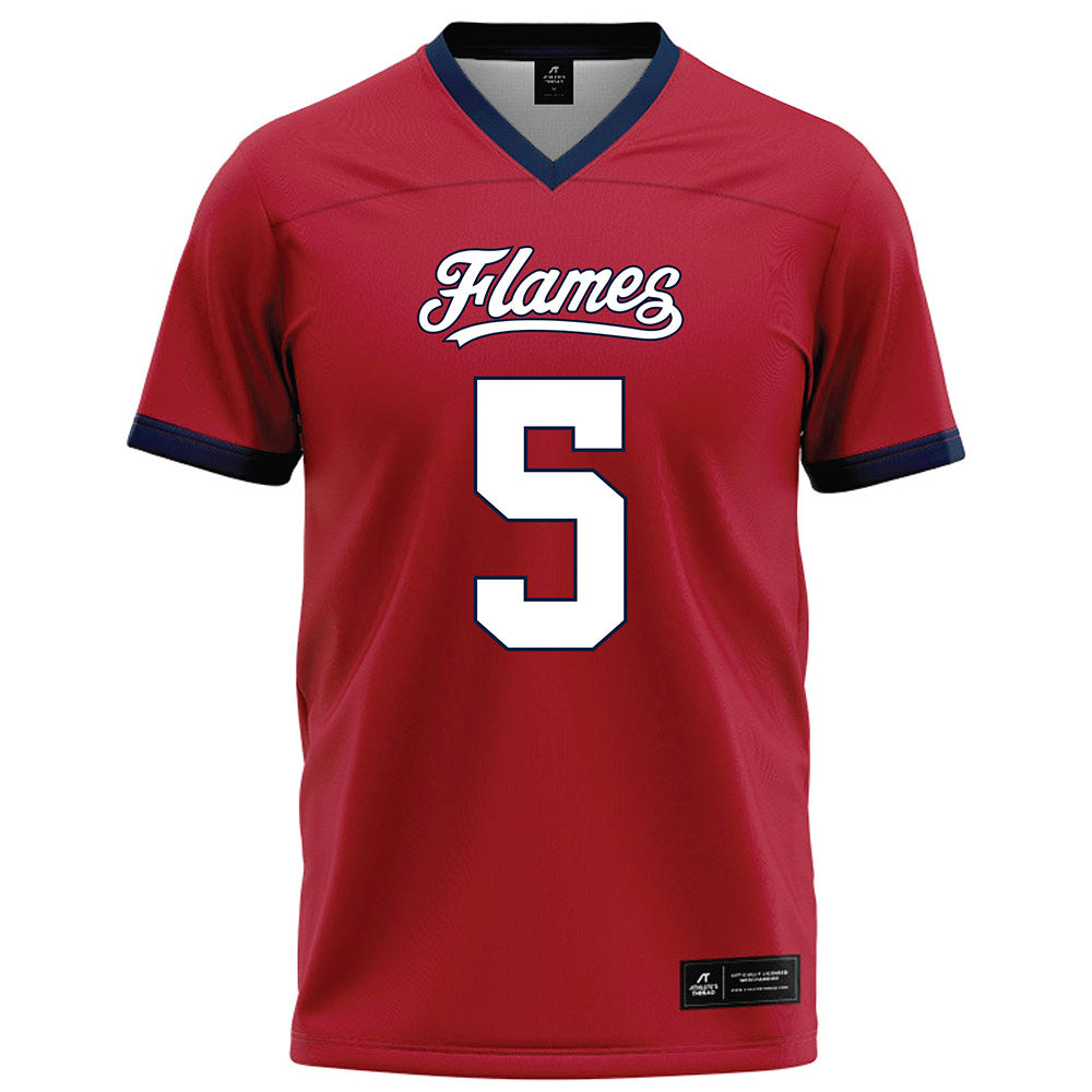 Liberty - NCAA Football : Deshawn Purdie - Red Football Jersey-0