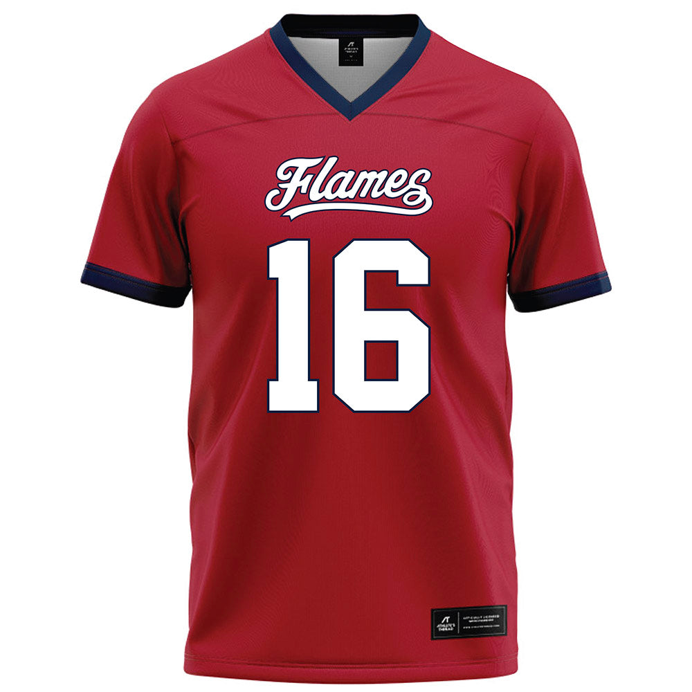 Liberty - NCAA Football : Tyrell Gainey - Red Football Jersey-0