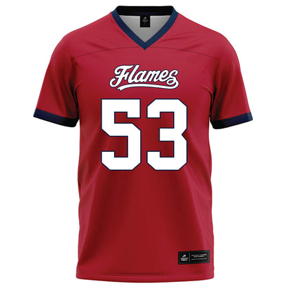 Liberty - NCAA Football : Alex Birchmeier - Red Football Jersey-0