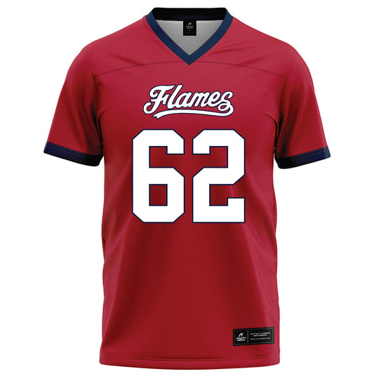 Liberty - NCAA Football : Blake Martin - Red Football Jersey-0
