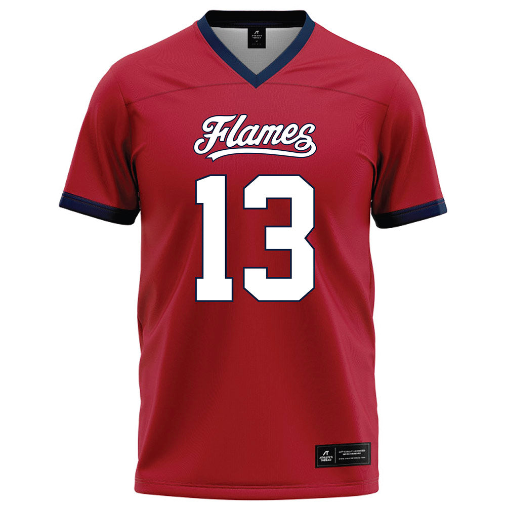 Liberty - NCAA Football : Jaylen Henderson - Red Football Jersey-0
