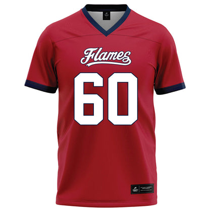 Liberty - NCAA Football : Joep Engbers - Red Football Jersey-0