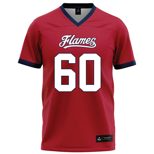 Liberty - NCAA Football : Joep Engbers - Red Football Jersey-0