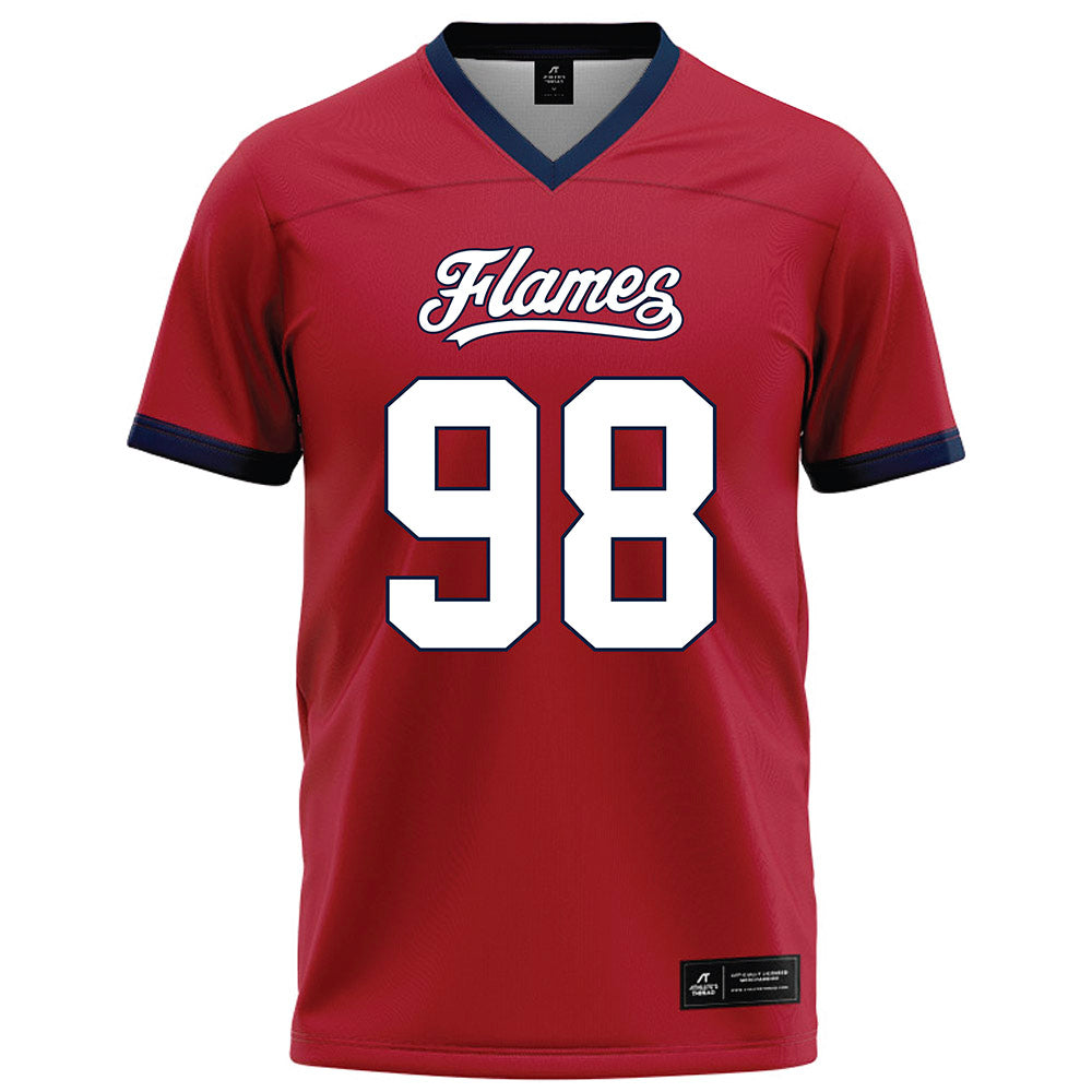 Liberty - NCAA Football : Austin Tremblay - Red Football Jersey-0