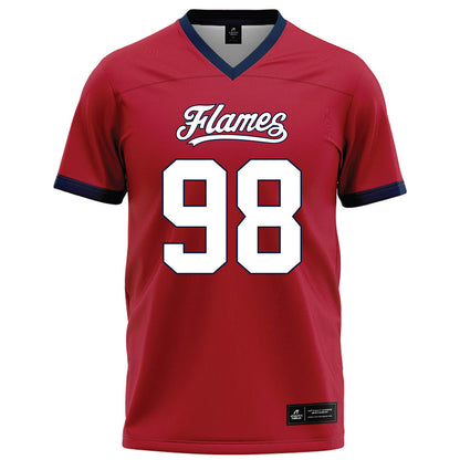 Liberty - NCAA Football : Austin Tremblay - Red Football Jersey-0