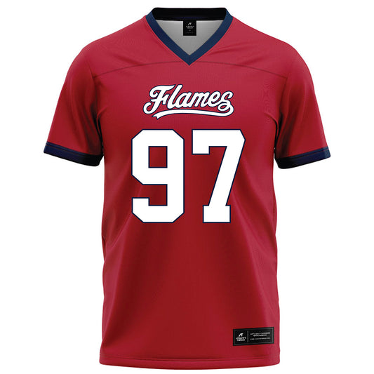 Liberty - NCAA Football : Mike Jarvis - Red Football Jersey