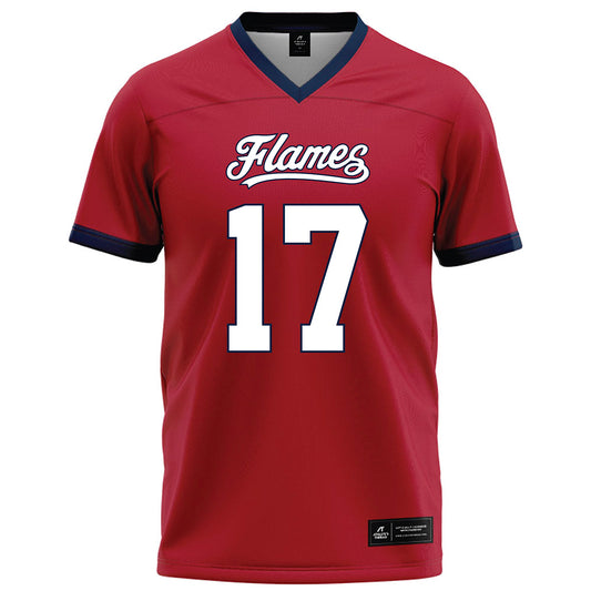 Liberty - NCAA Football : Jayden Davis - Red Football Jersey-0