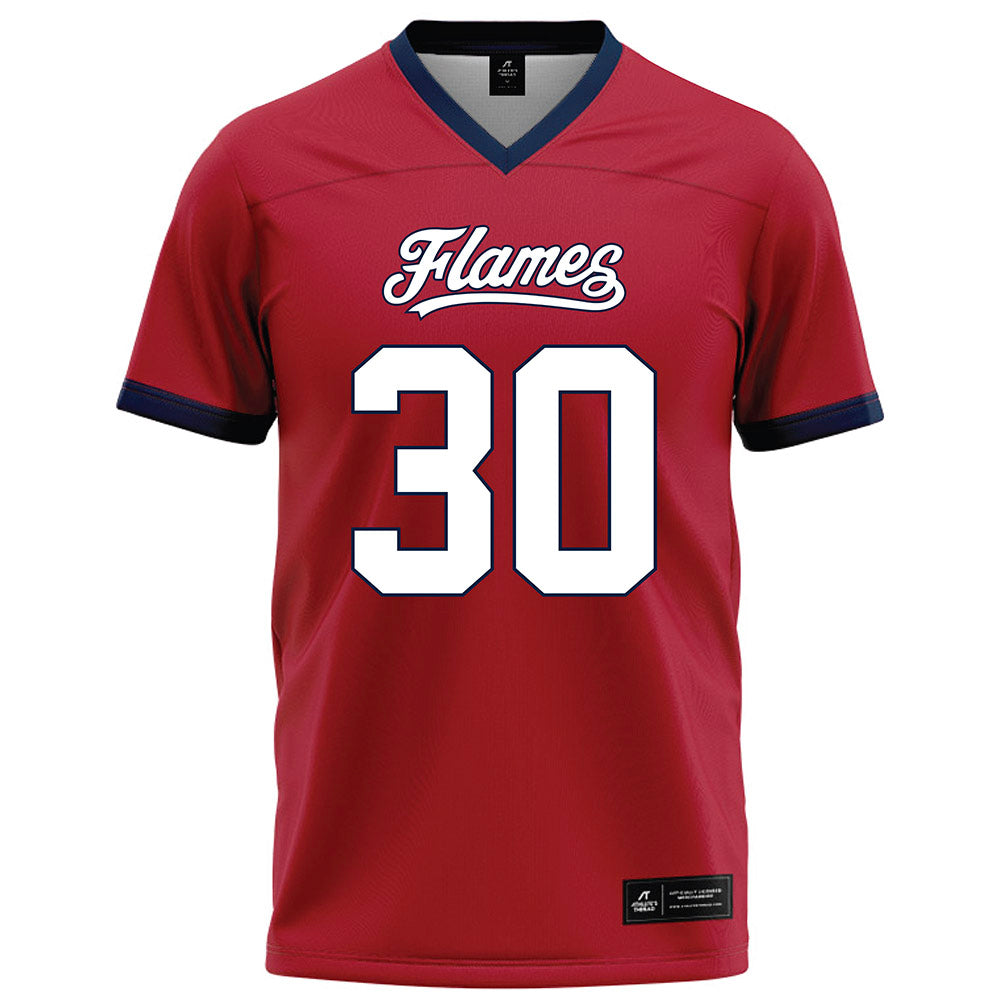 Liberty - NCAA Football : Ethan Crisp - Red Football Jersey-0