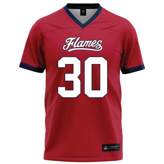 Liberty - NCAA Football : Ethan Crisp - Red Football Jersey-0