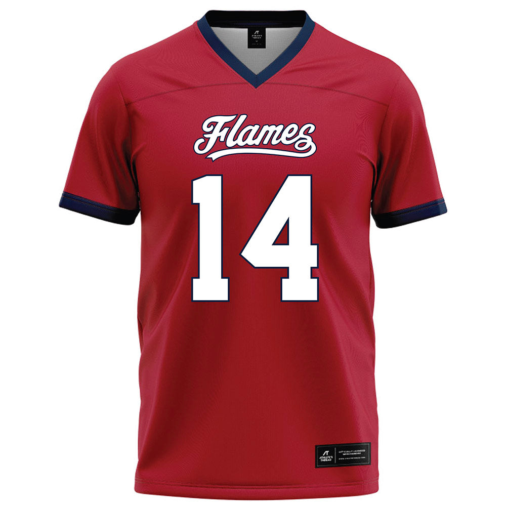 Liberty - NCAA Football : Elijah McKenzie - Red Football Jersey-0